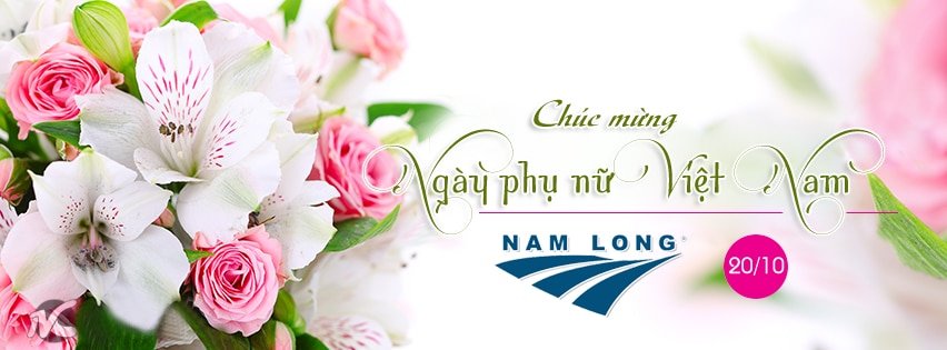 Nam Long chúc mừng ngày phụ nữ Việt Nam